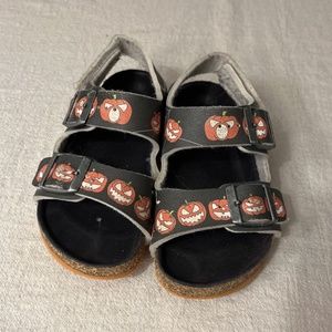 Boys Pumpkin Birkenstock, Size 10